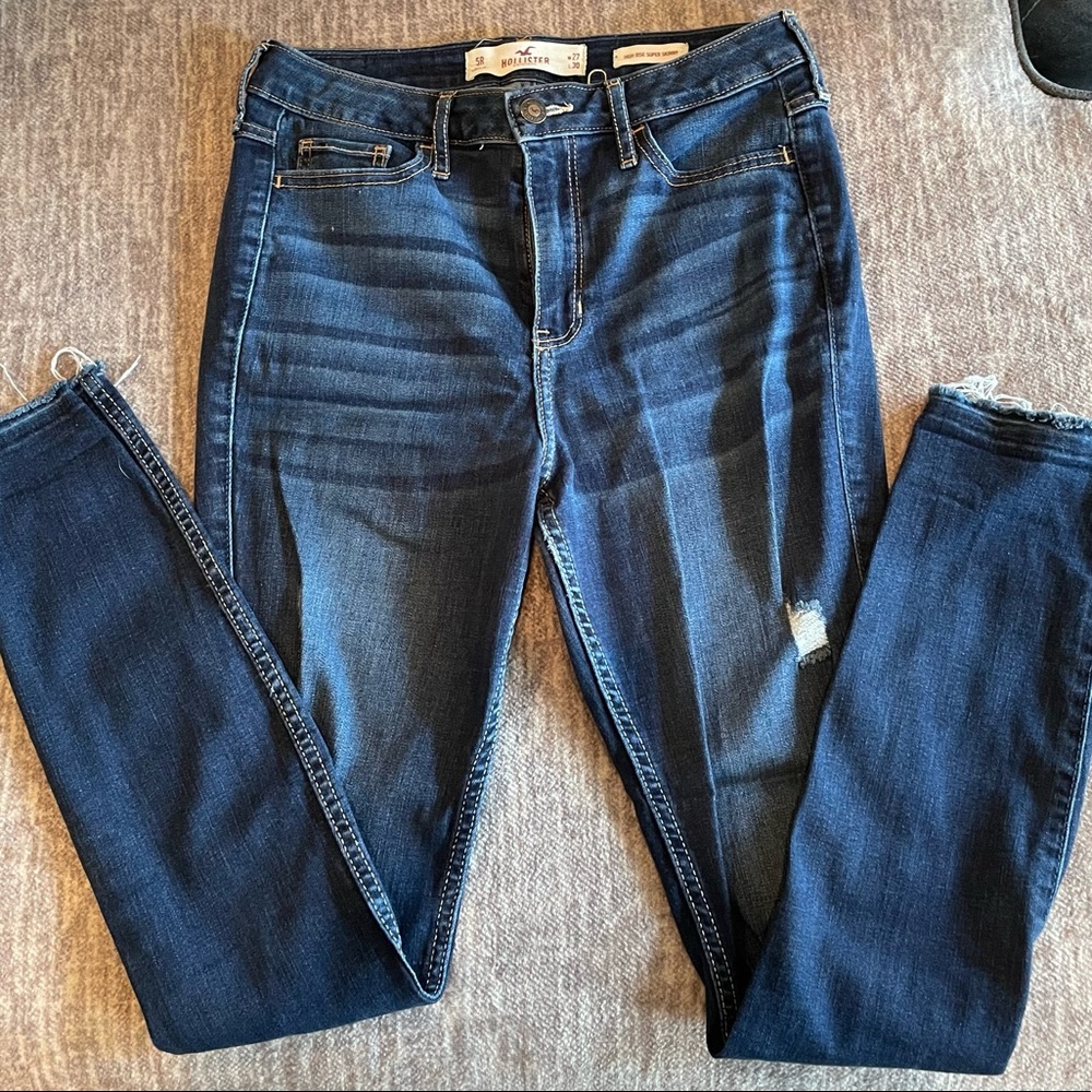 Hollister high rise skinny jeans